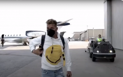 Así se prepara Ricky Martín antes de una presentación