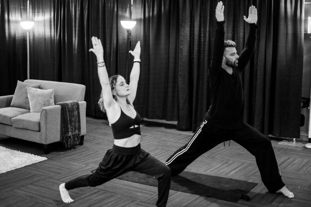Foto con Ricky Martin (1) Aixa Tort Yoga